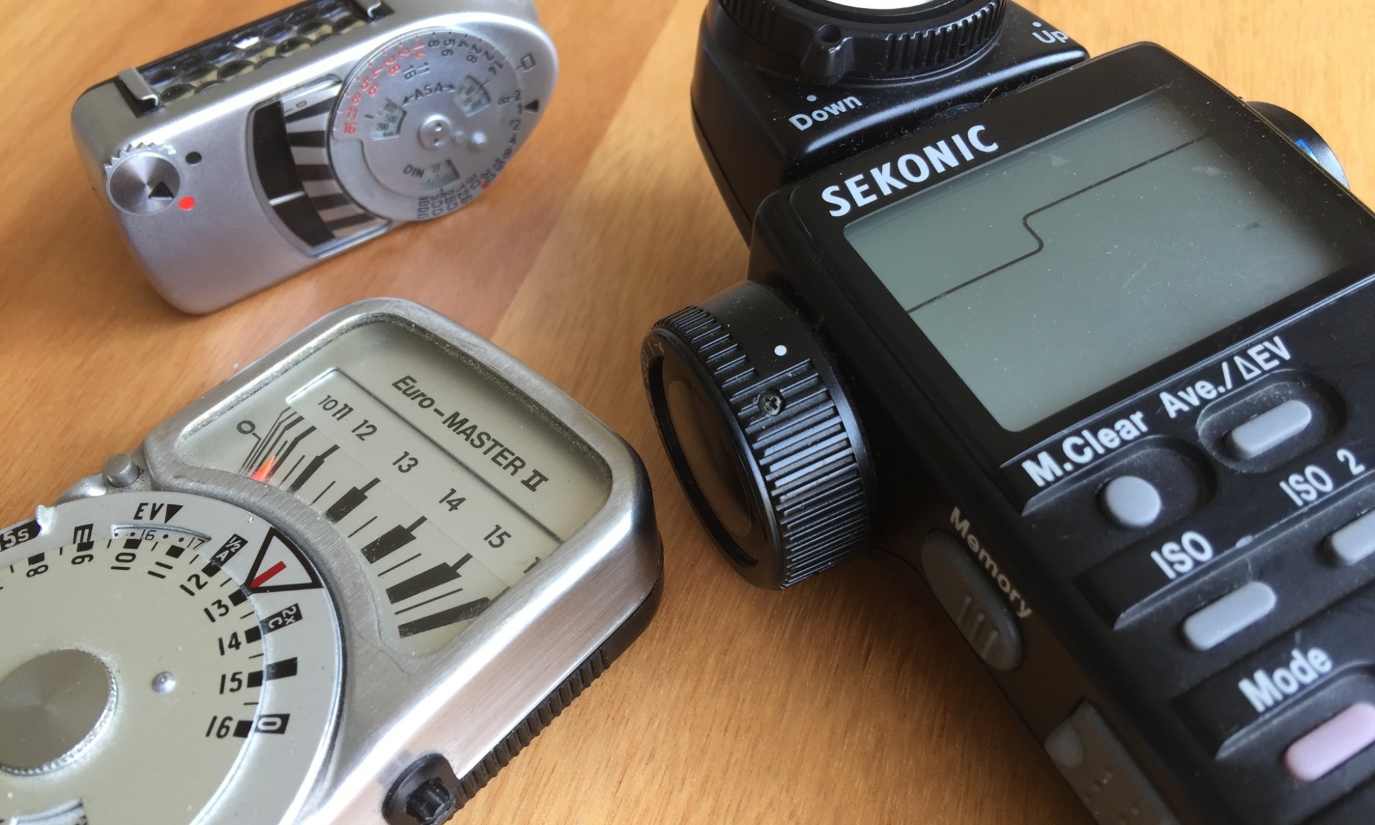 light meters - downtechinglondon